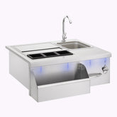 TrueFlame 30 Lighted Beverage & Prep Station - TF-BC-30L